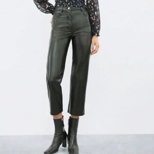 NWT Wilfred Black High-Rise Cropped Pants